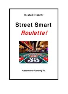 roulette books pdf|Street Smart Roulette!.